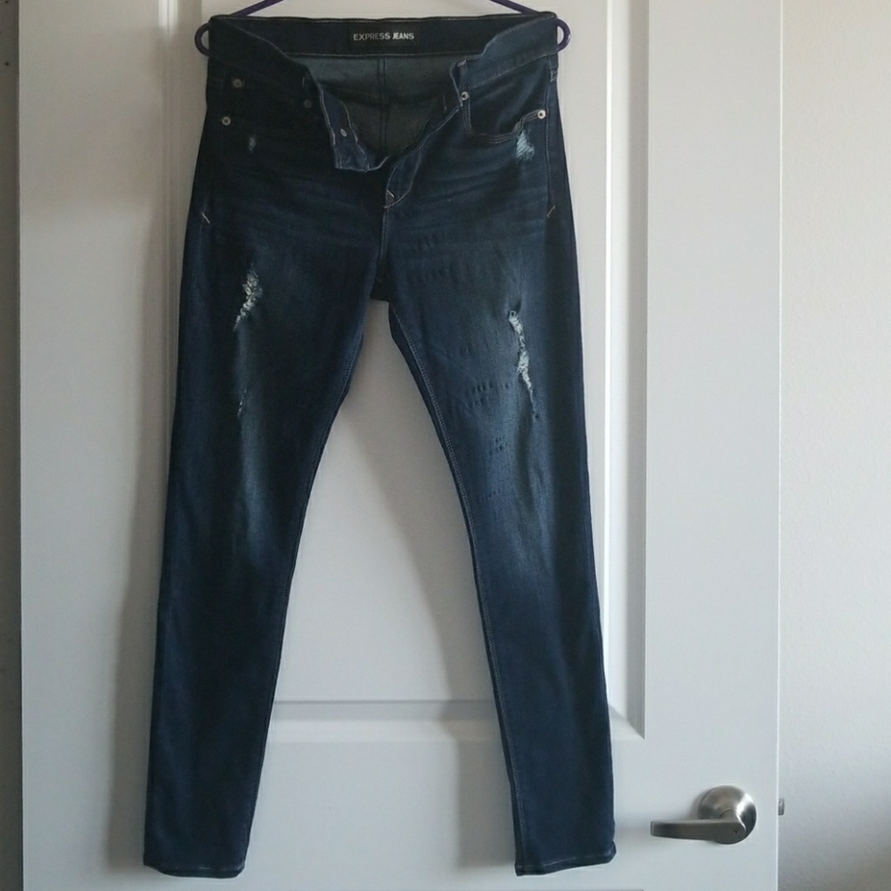 Express Dark Wash Jeans